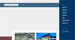 Desktop Screenshot of hixson-inc.com