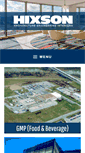 Mobile Screenshot of hixson-inc.com